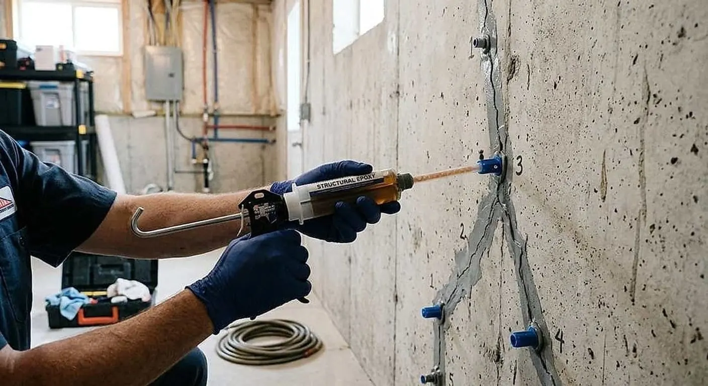 Foundation Crack Repair in Green Bay, WI